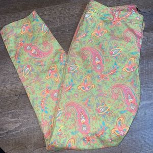 Lauren Ralph Lauren Paisley/Floral Pants